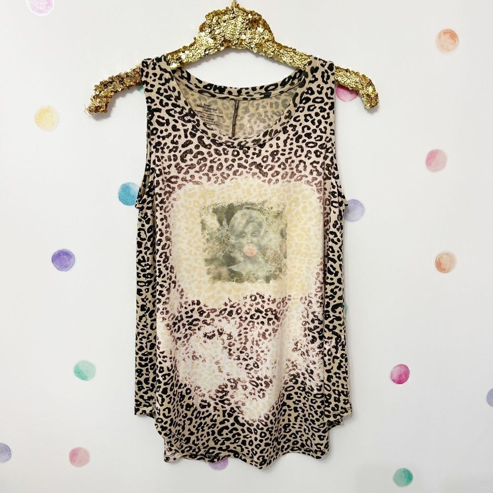 Faded, Bleached Marilyn Monroe tank